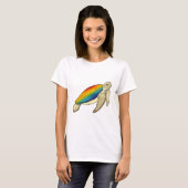 Turtle Rainbow T-shirt (Voorkant volledig)