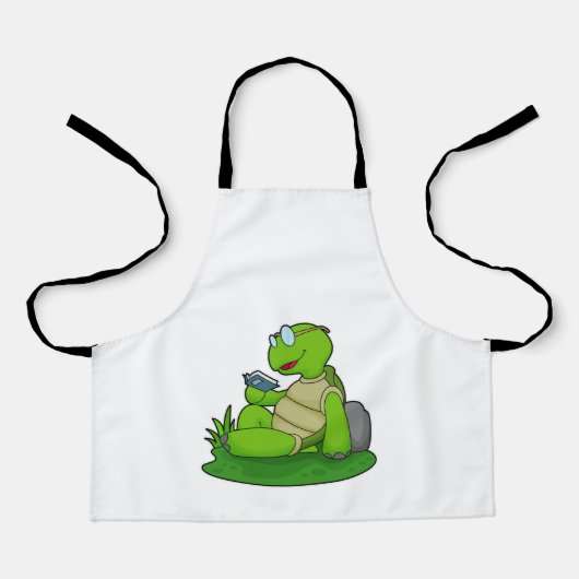 Turtle Reading Book Schort (Voorkant)