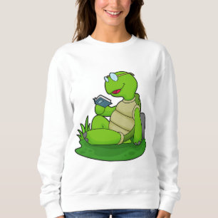 Turtle Reading Book Trui