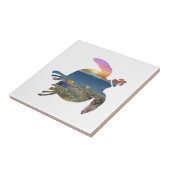 Turtle Reef Tegeltje (Zijkant)