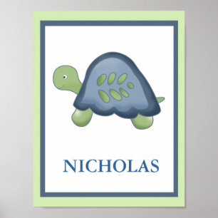 TURTLE REEF TORTOISE CUSTOE NAME PRINT
