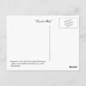 Turtle Ride Briefkaart (Achterkant)