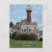 Turtle Rock Lighthouse Philadelphia Briefkaart (Voorkant)