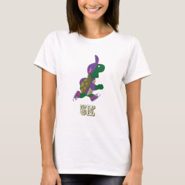 Turtle Runner 5K - Paars T-shirt