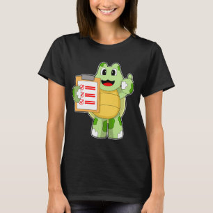 Turtle Secretaris Note T-shirt