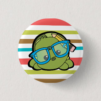 Turtle Smarty Ronde Button 3,2 Cm