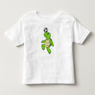 Turtle Soccer player Soccer Kinder Shirts