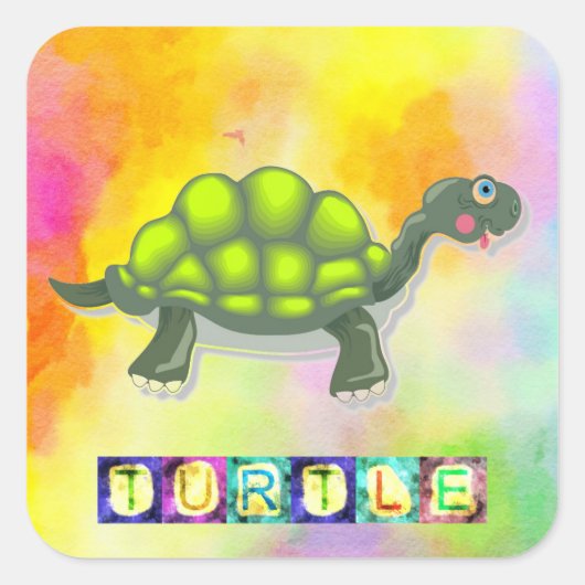 Turtle Sticker (Voorkant)