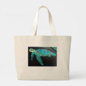 Turtle strand tas (Achterkant)