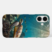 Turtle Swim Case-Mate iPhone Case (Achterkant (horizontaal))