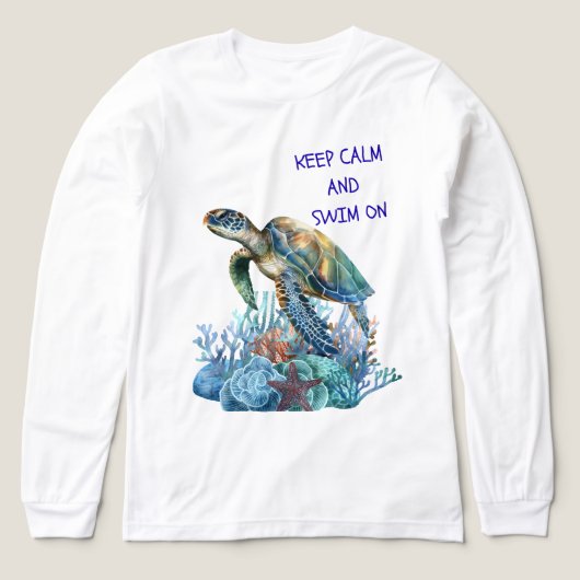 Turtle t shirt (Voorkant)