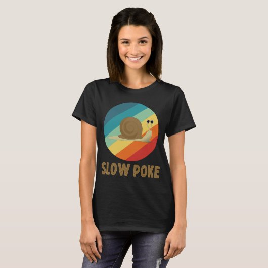 Turtle T - shirts Trage Poke Grafisch (Voorkant volledig)