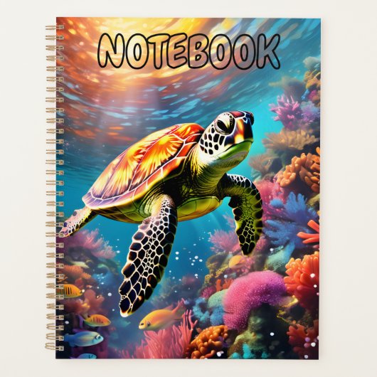 Turtle Tales: Plan je dag met een glimlach Planner (Voorkant)