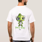 Turtle Tickle Time T-shirt (Achterkant)