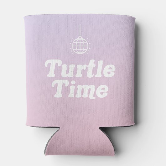 Turtle Time Coozie (Achterkant)