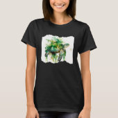 Turtle Watercolor Artwork T-shirt (Voorkant)