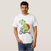 Turtle with Bicycle T-shirt (Voorkant volledig)