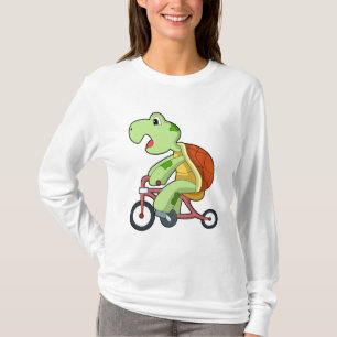 Turtle with Bicycle T-shirt