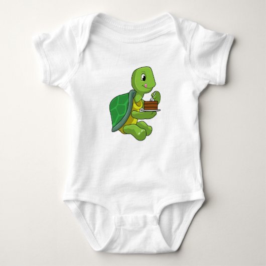 Turtle with Cake Romper (Voorkant)