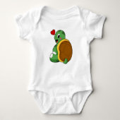 Turtle with Heart Romper (Voorkant)