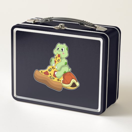 Turtle with Pizza (Voorkant)