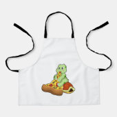 Turtle with Pizza Schort (Voorkant)