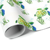 Turtle Wrapping Paper Cadeaupapier (Rol Hoek)