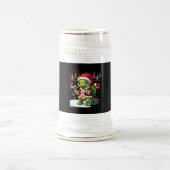 Turtle Xmas Lights Ugly Santa Turtle Christmas Tan Bierpul (Center)