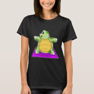 Turtle Yoga Fitness Gymnastiek T-shirt