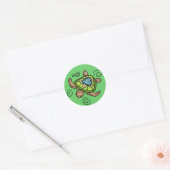 Turtleback Ride Turtle Sticker (Envelop)