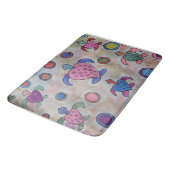 Turtles & Circles Badmat (Gekanteld)