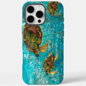 Turtles Gliding_Sea of Glass Case-Mate iPhone Case (Achterkant)