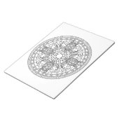 Turtles Mandala Coloring Book Pad Notitieblok (Schuin)