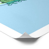 TURTLES PADDLING poster van Sandra Boynton (Hoek)