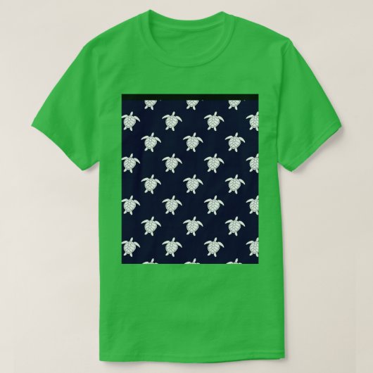 Turtles Pattern Graphic T-shirt (Design voorkant)