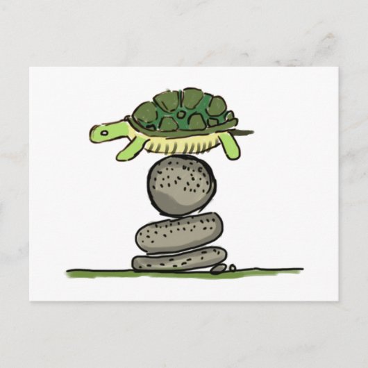 Turtles Rock! Briefkaart (Voorkant)