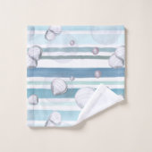 Turtles Watercolor Pattern (Gant de toilette)