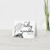 Turtley Awesome - Carte de notes manquantes (Devant)