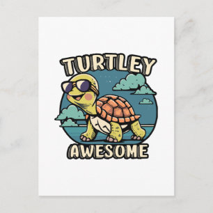 Turtley Geweldig Briefkaart