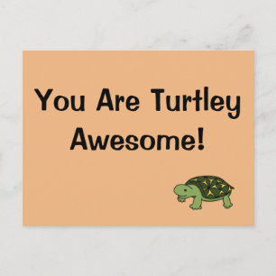 Turtley Geweldige Briefkaart