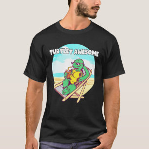 Turtley Geweldige - Cool Turtle Ocean T-shirt