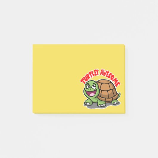 Turtley Geweldige Post-it® Notes (Voorkant)