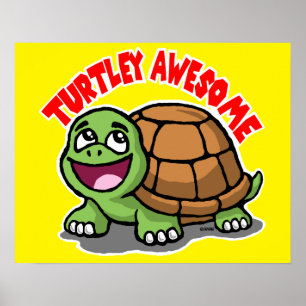Turtley Geweldige Poster