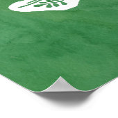 Turtley Geweldige Tortoise Funny Turtle Pun Sulcat Poster (Hoek)