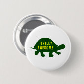 Turtley volledig Geweldige Ronde Button 5,7 Cm (Voorkant /achterkant)