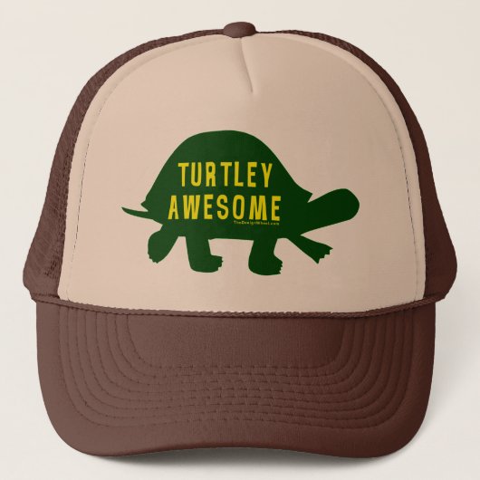 Turtley volledig Geweldige Trucker Pet (Voorkant)