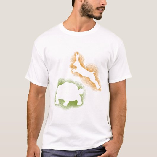 Turtoise en Hare T-shirt (Voorkant)