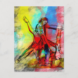 Tus Labios de Ruby - Tango Briefkaart