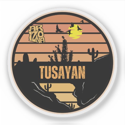 Tusayan, Arizona Sticker (Voorkant)