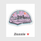 Tuscaloosa, Alabama Sticker (Vel)